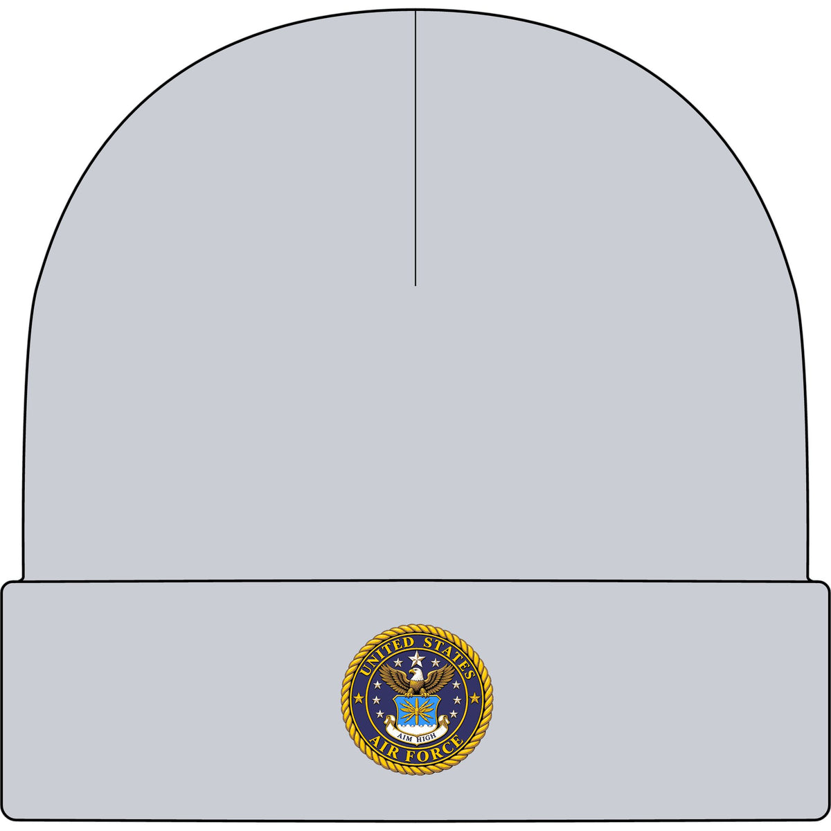 U.S. Air Force Emblem - AS Colour 1107 Cuff Beanie