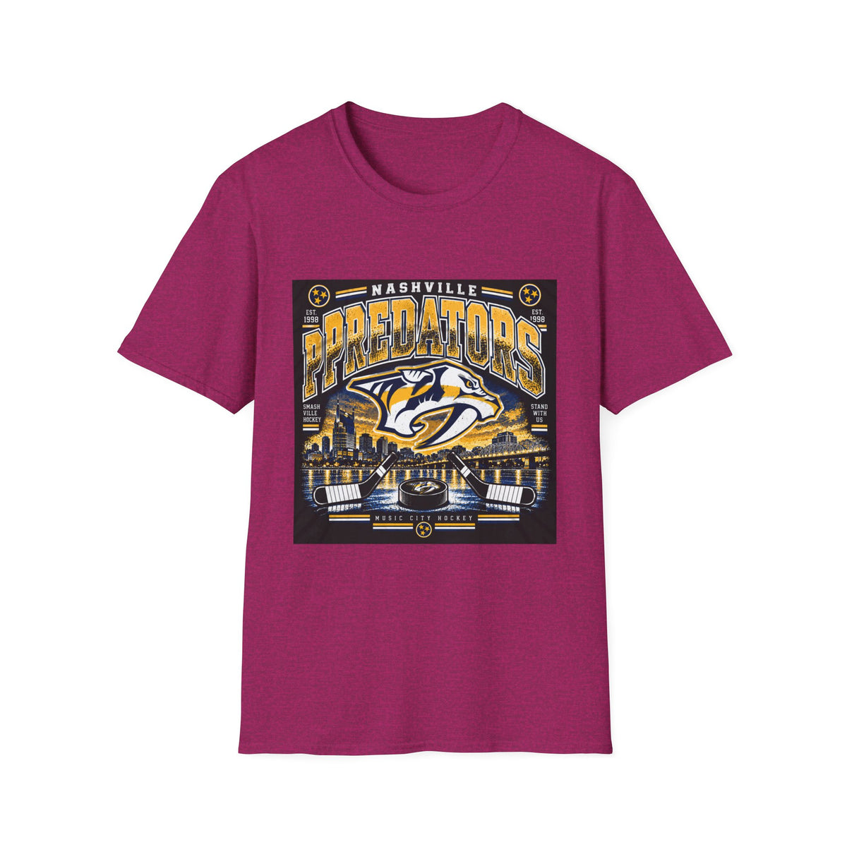 Nashville Predators Music City - Classic Tee