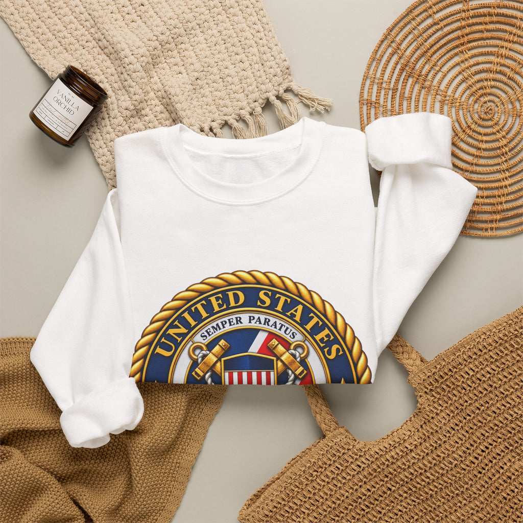 U.S. Coast Guard Emblem - Crewneck Sweatshirt