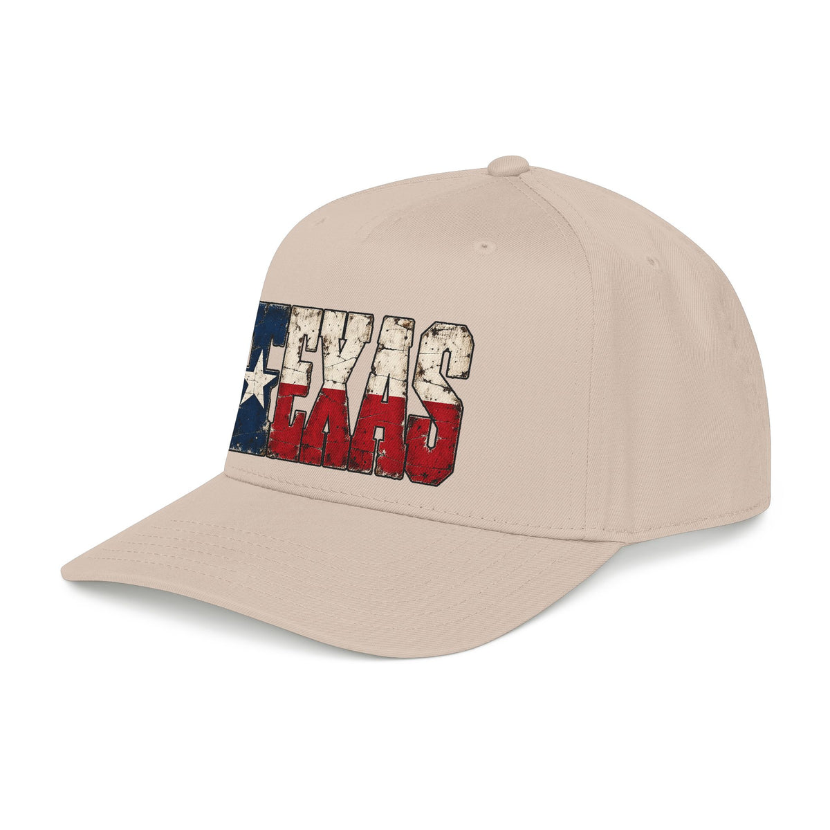Texas Flag Block Letters - OTTO Baseball Hat