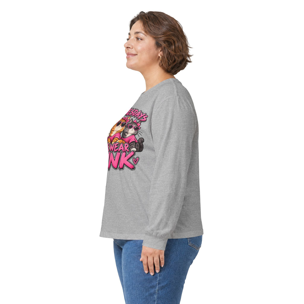 On Wednesdays We Wear Pink - Unisex Ultra Cotton Long Sleeve Tee