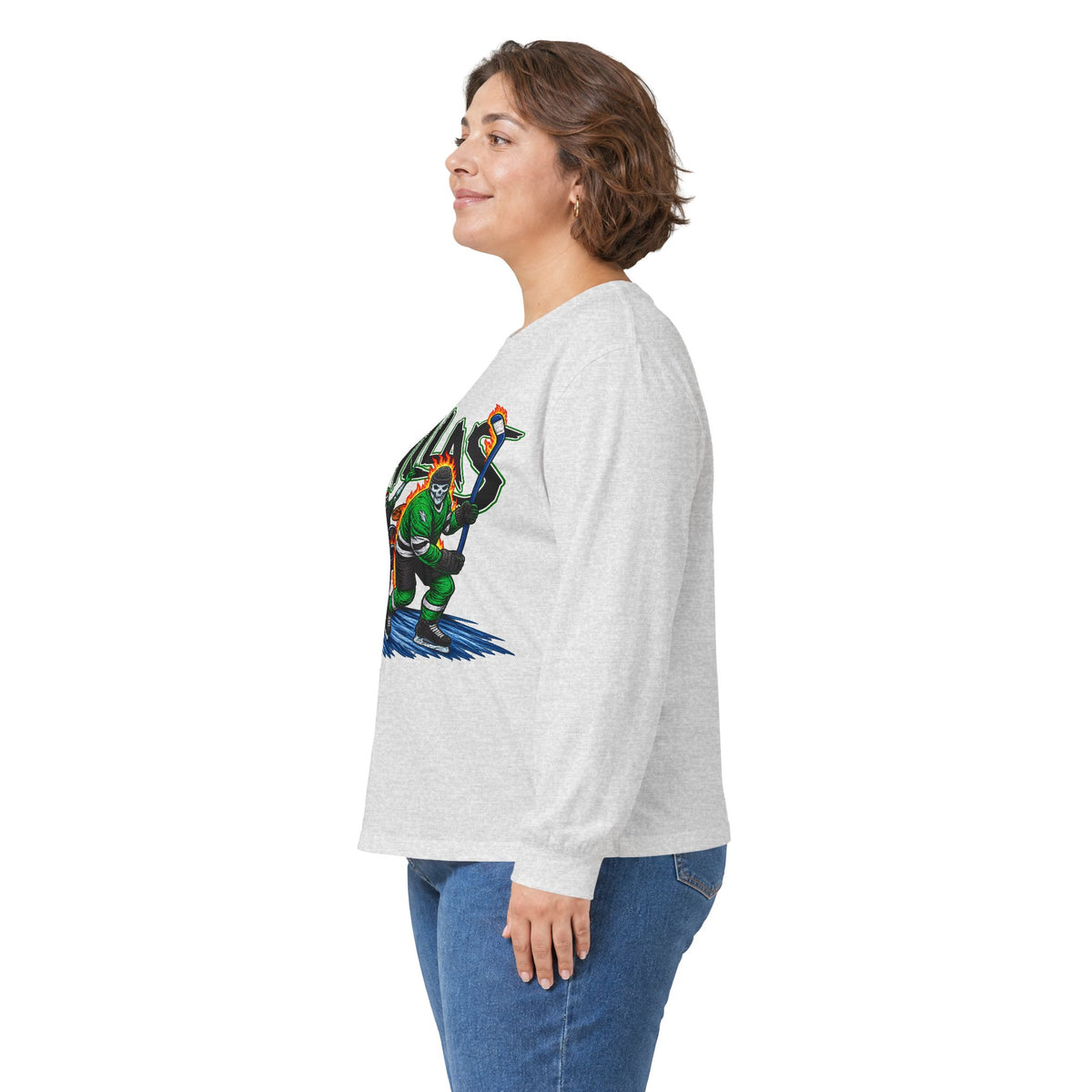 Dallas Stars Skeleton - Unisex Ultra Cotton Long Sleeve Tee