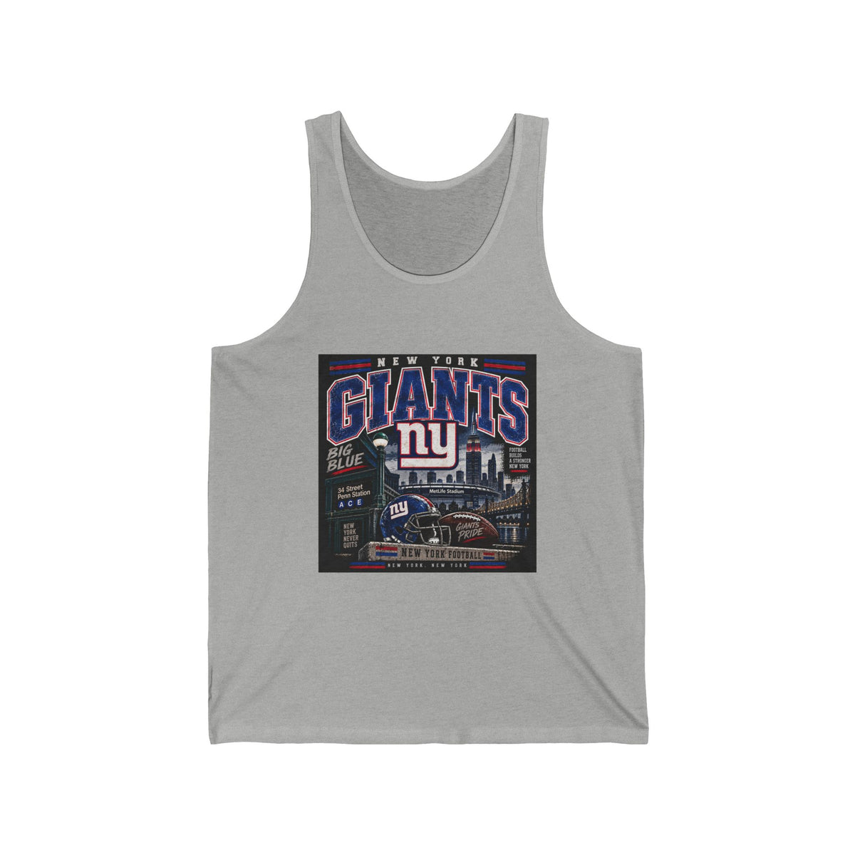 New York Giants Big Blue - Athletic Tank