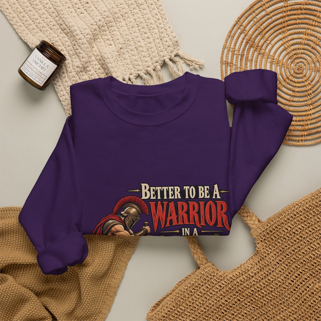 Warrior In A Garden - Crewneck Sweatshirt