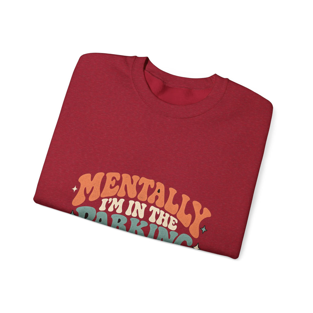 Secretly Plotting Dark Parking - Crewneck Sweatshirt