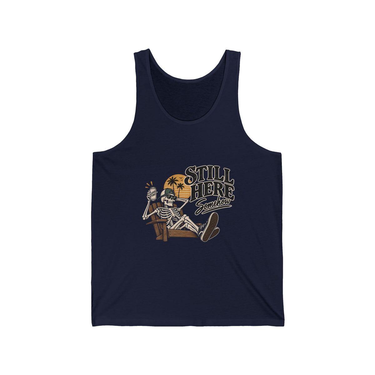 Still Here Somehow - Athletic Tank