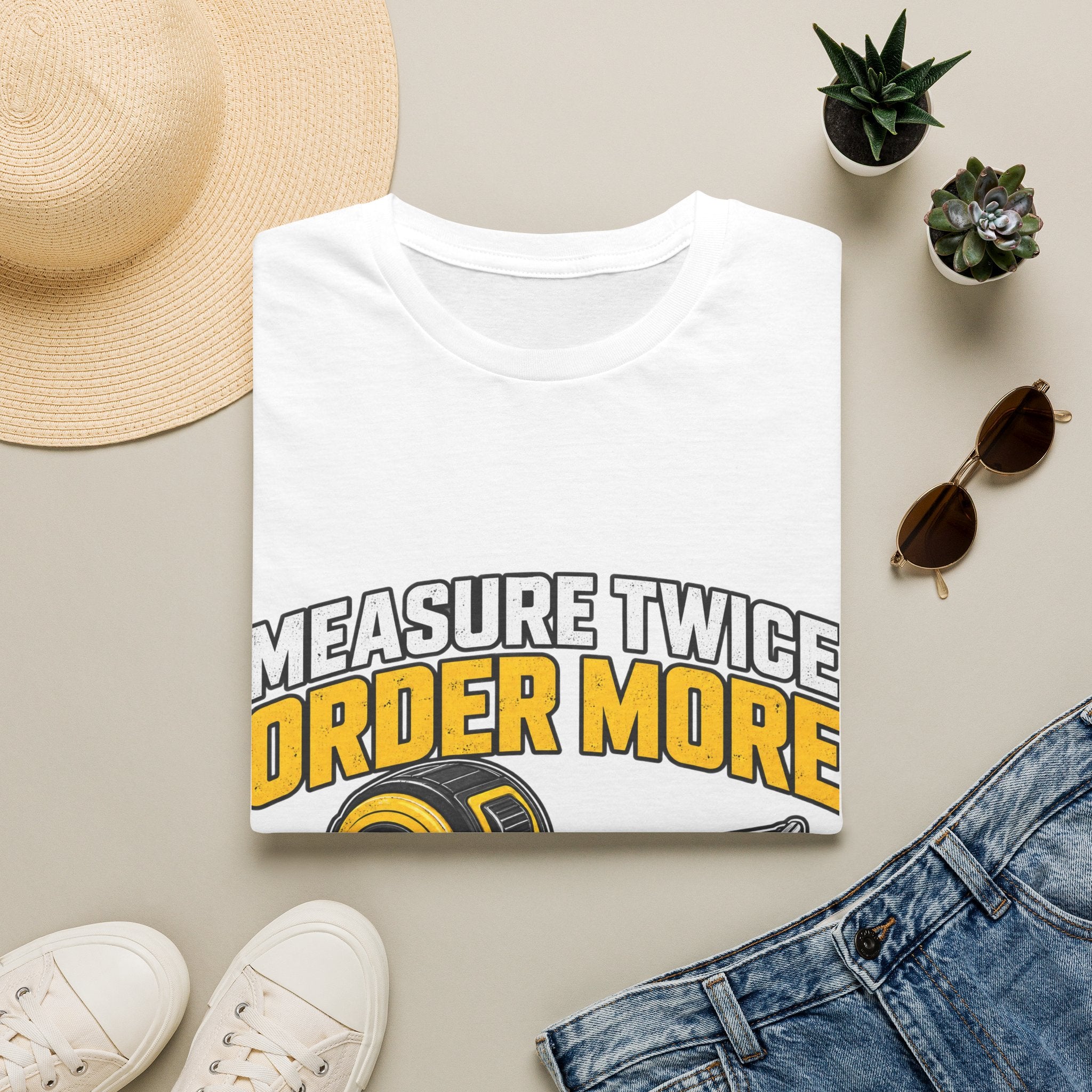 Measure Twice Order More - Classic Tee