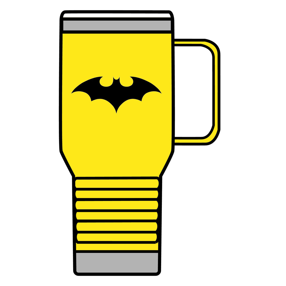 Midnight Bat Emblem - 20oz Insulated Mug