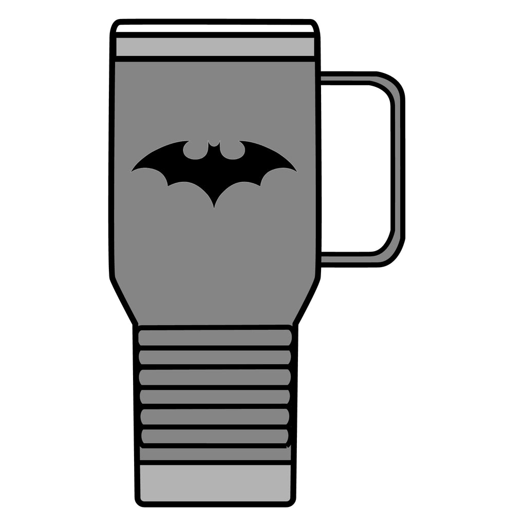 Midnight Bat Emblem - 20oz Insulated Mug