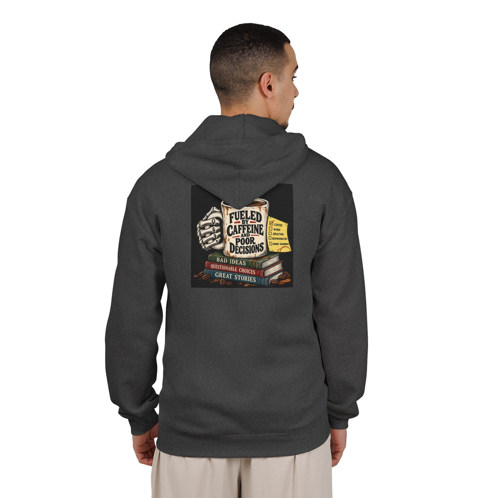 Fueled by Caffeine - Full-Zip Hooded Sweatshirt