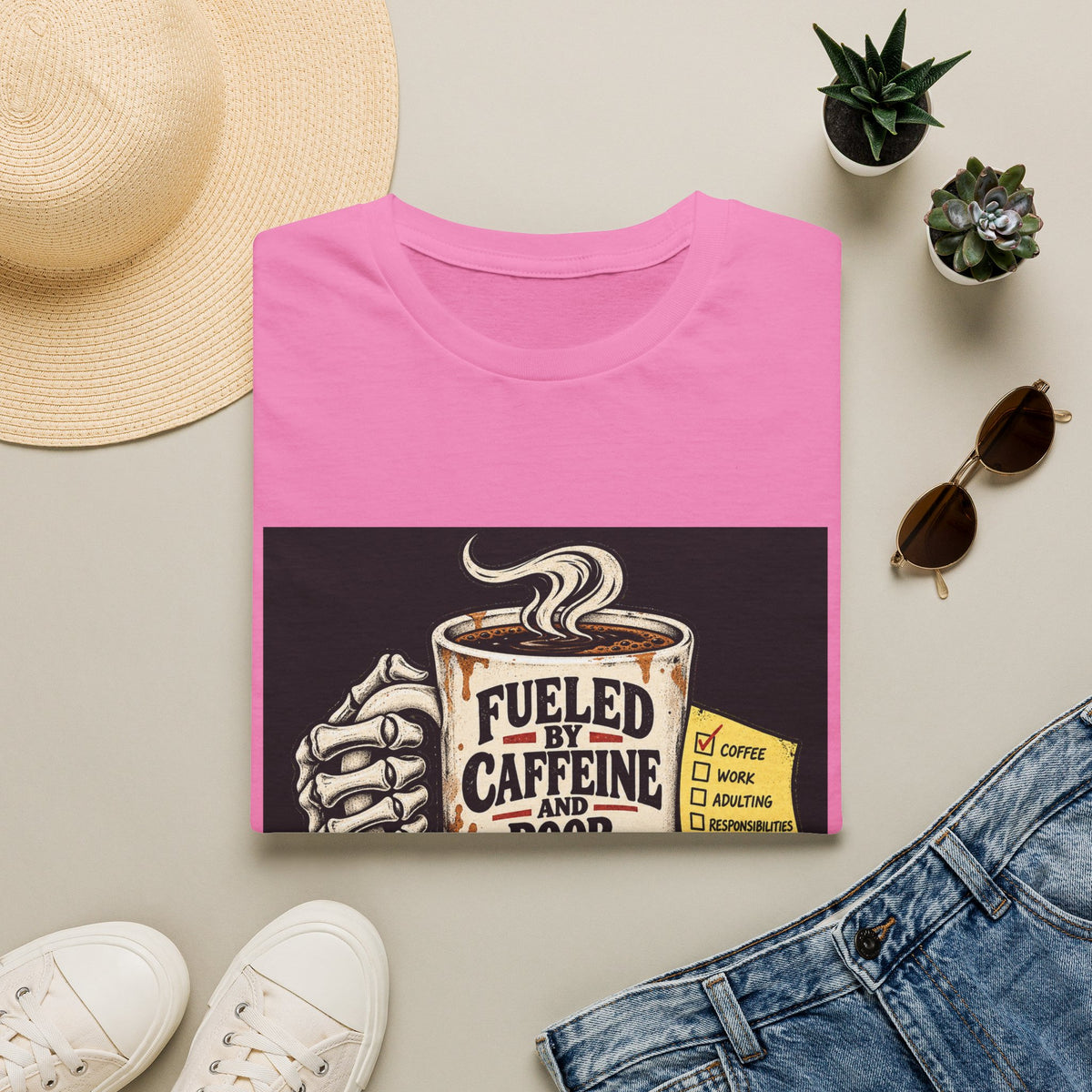 Fueled by Caffeine - Classic Tee