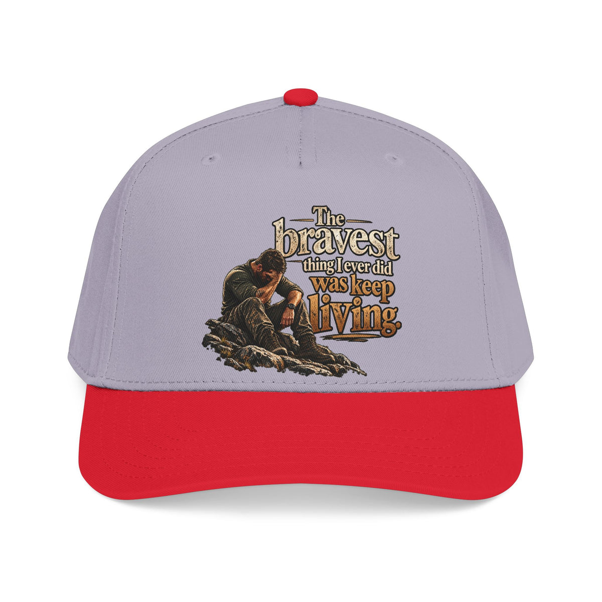 The Bravest Thing I Ever Did Was Keep Living - OTTO Baseball Hat