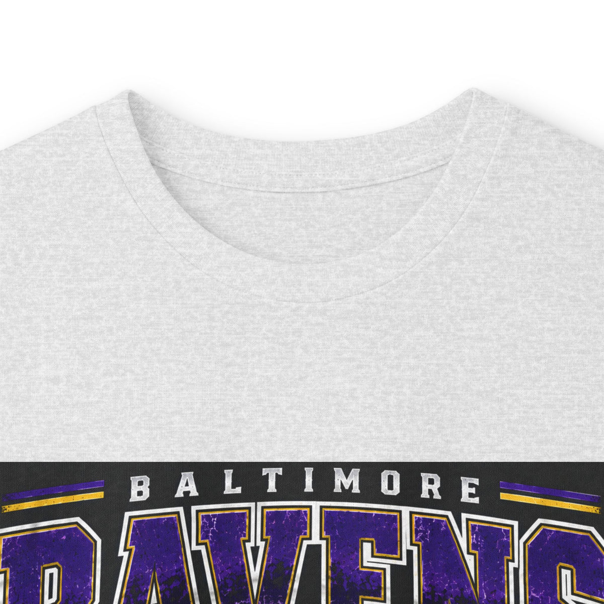 Baltimore Ravens Skyline Tee - Unisex Ultra Cotton Long Sleeve Tee