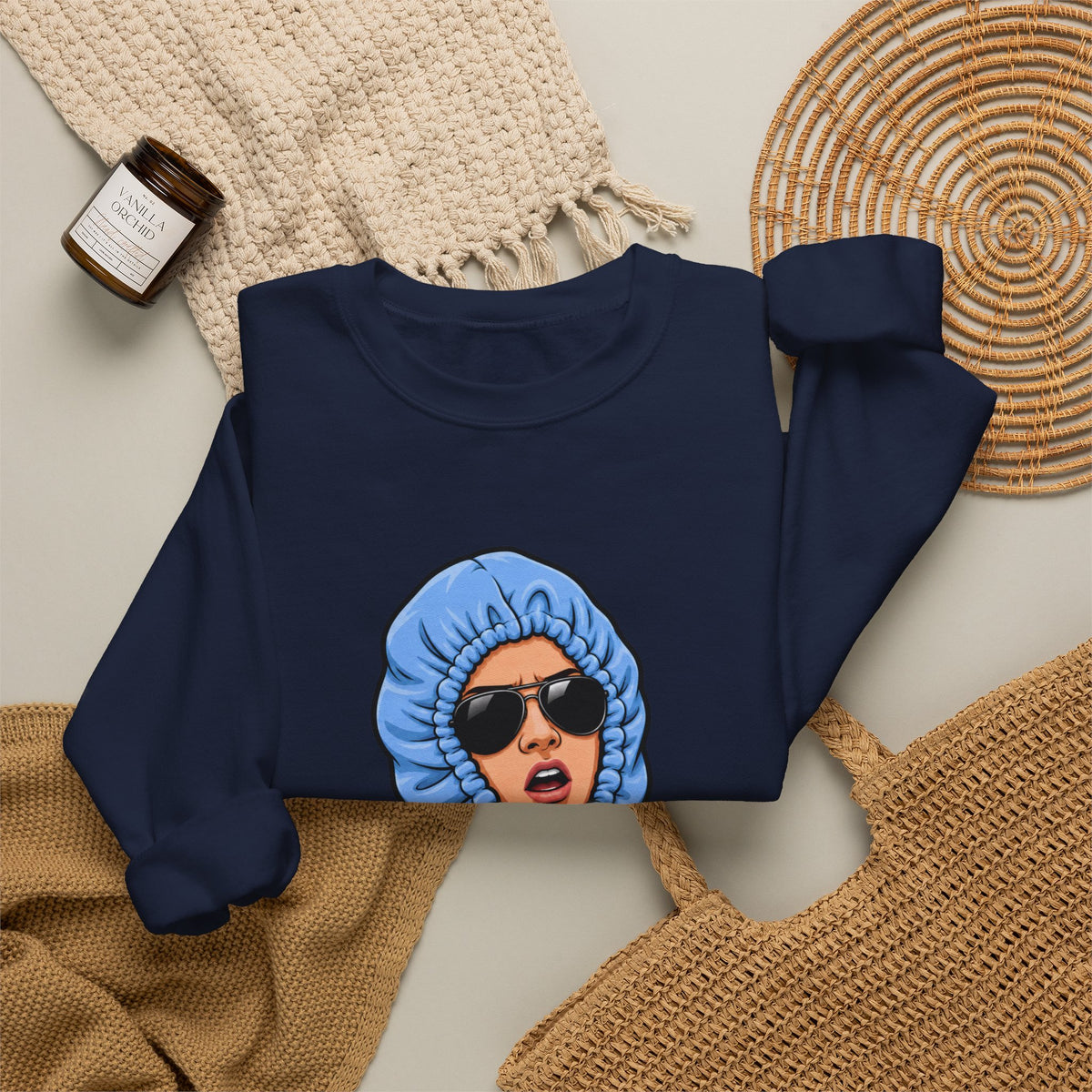 She Doesn't Even Go Here - Crewneck Sweatshirt