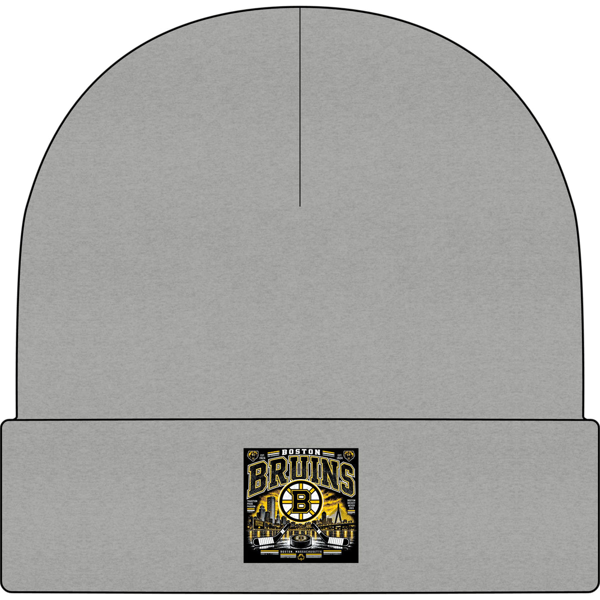 Boston Bruins Heritage - AS Colour 1107 Cuff Beanie