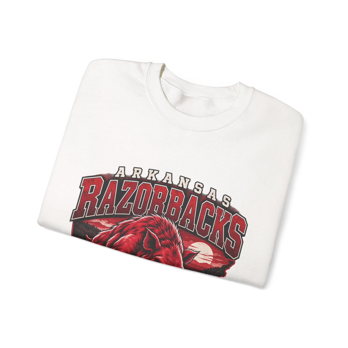 Arkansas Razorbacks State Pride - Crewneck Sweatshirt