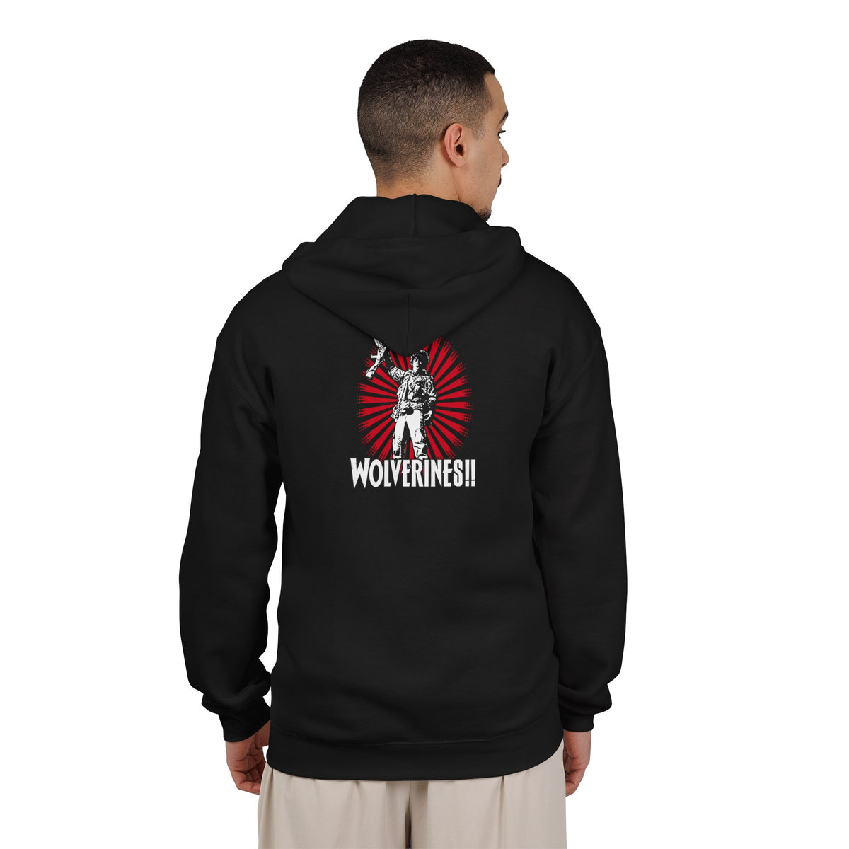Wolverines - Full-Zip Hooded Sweatshirt