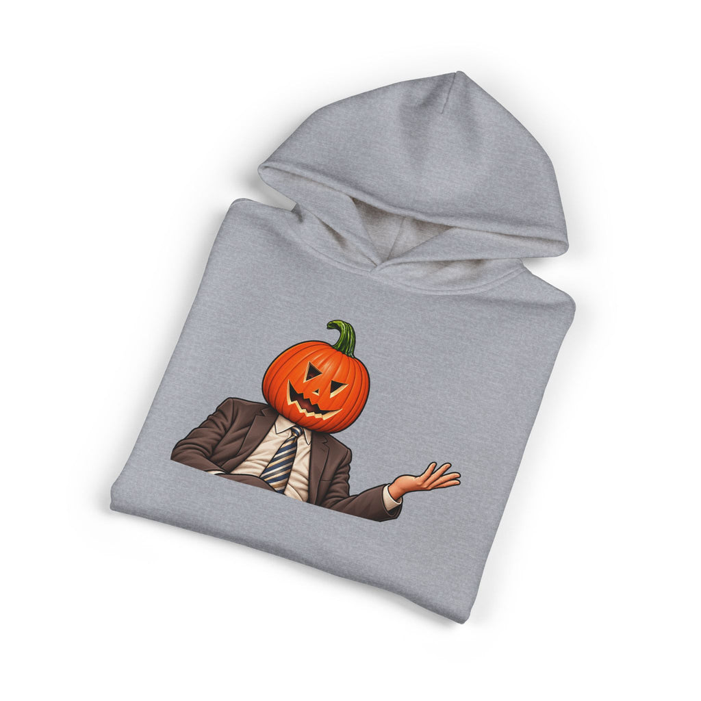 Pumpkin Head Office Cartoon - Hoodie