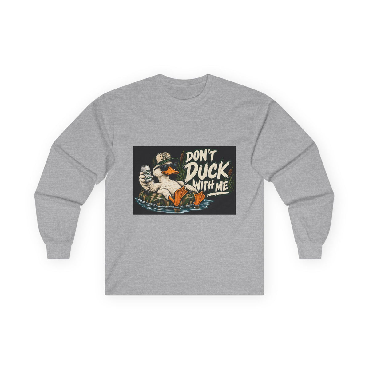 Duck With Me Camo - Unisex Ultra Cotton Long Sleeve Tee