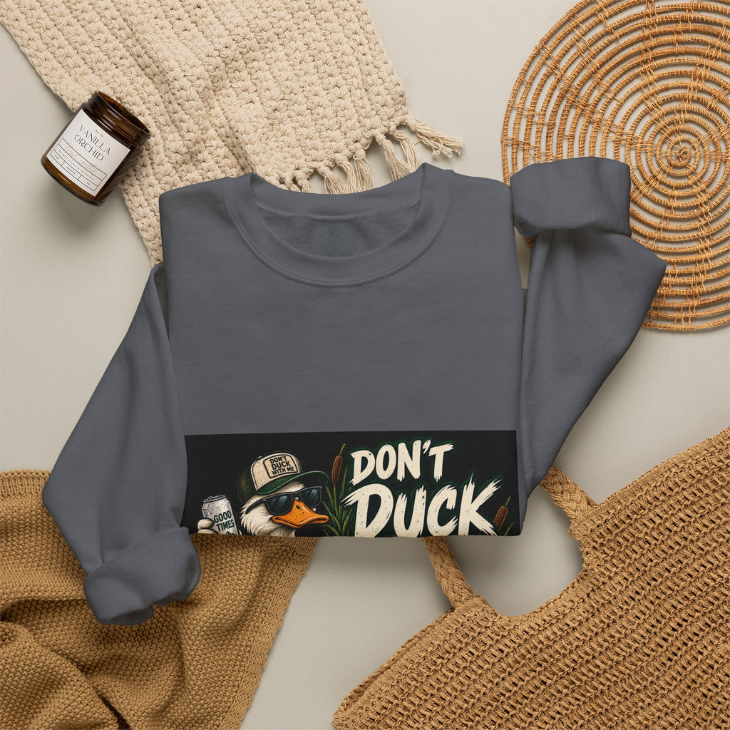 Duck With Me Camo - Crewneck Sweatshirt