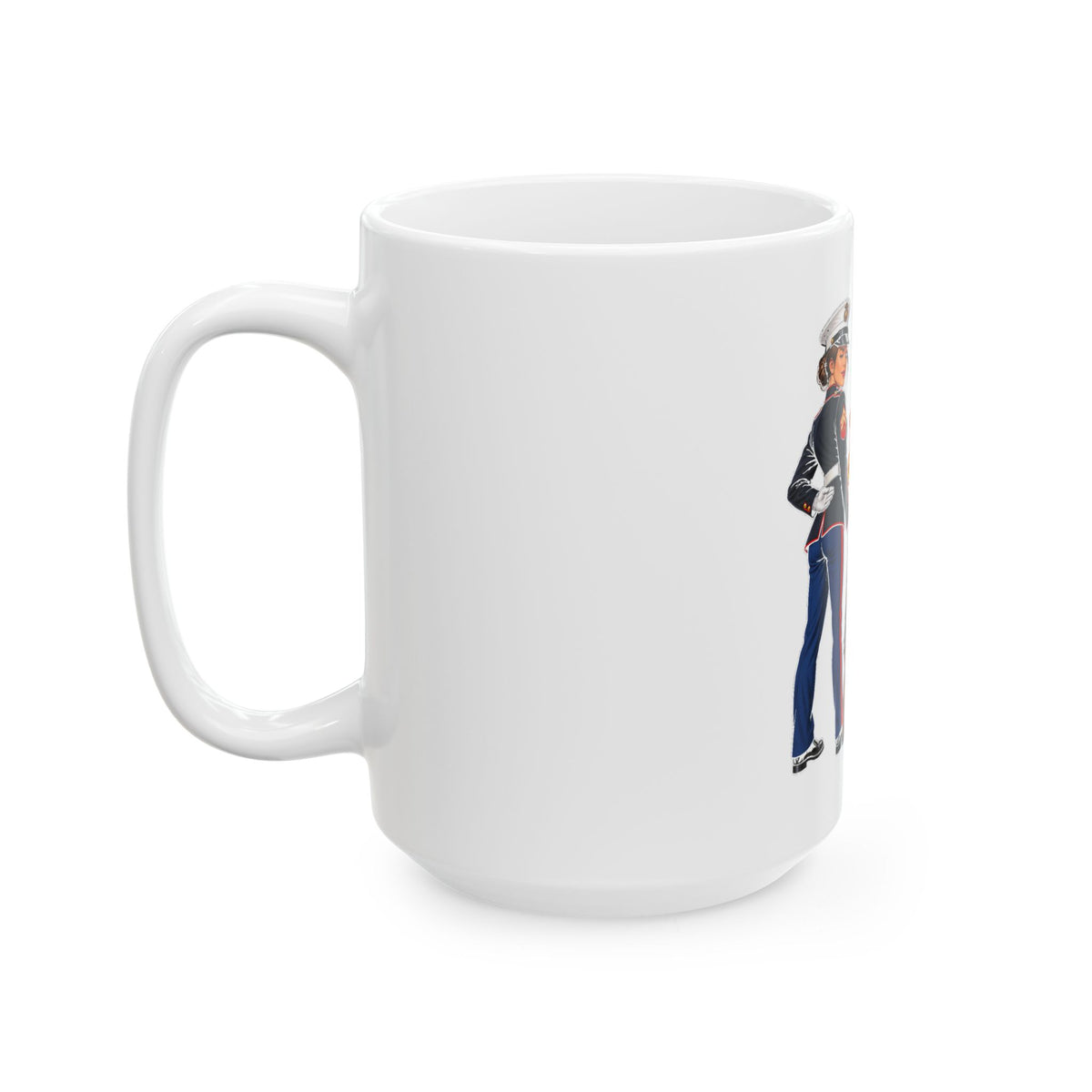 Lady Devil Dog - Ceramic Mug 11oz and 15oz