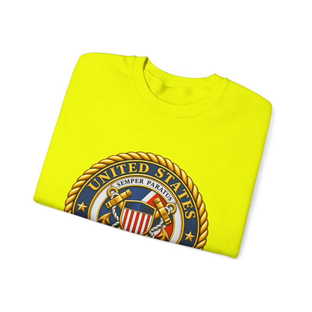 U.S. Coast Guard Emblem - Crewneck Sweatshirt