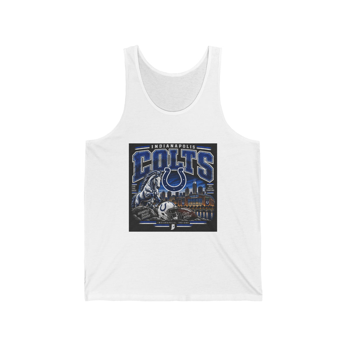 Colts Nation Indianapolis - Athletic Tank