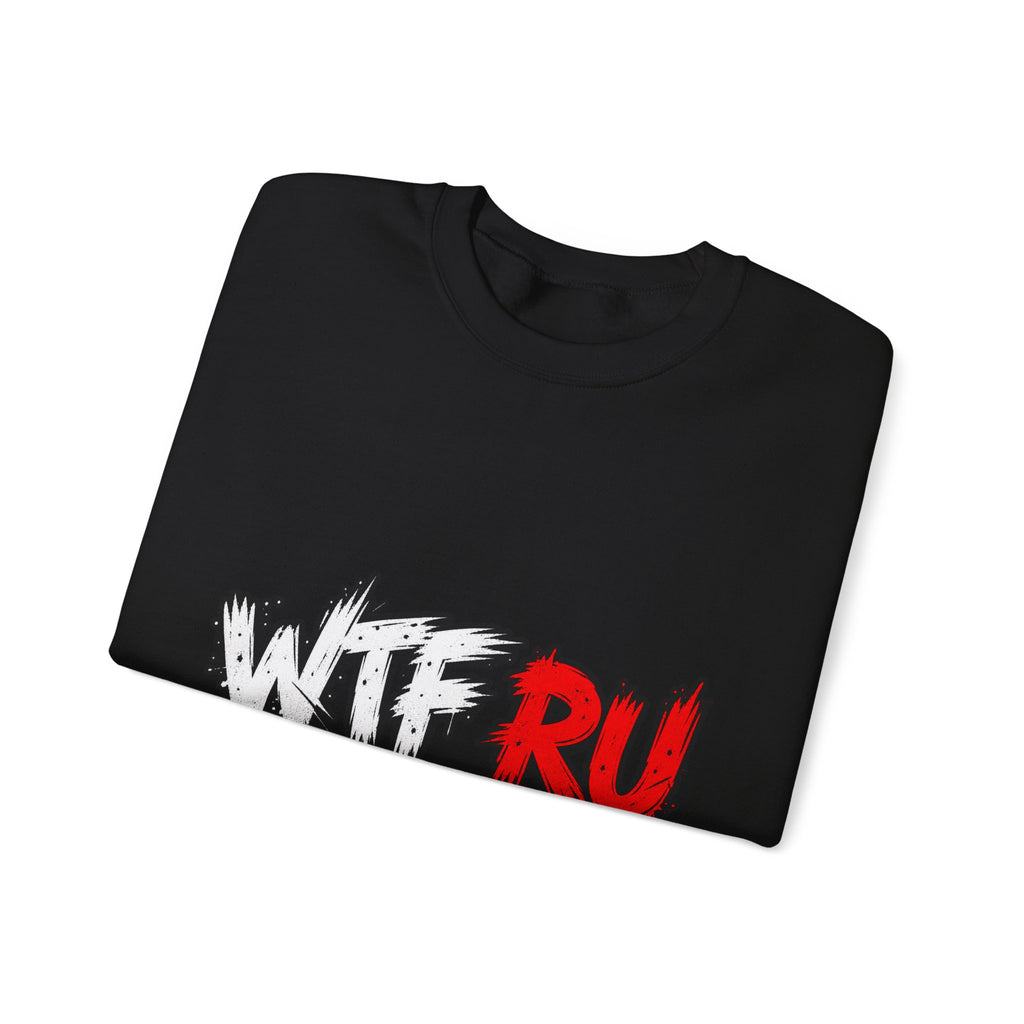 WTF RU LOOKIN AT - Crewneck Sweatshirt