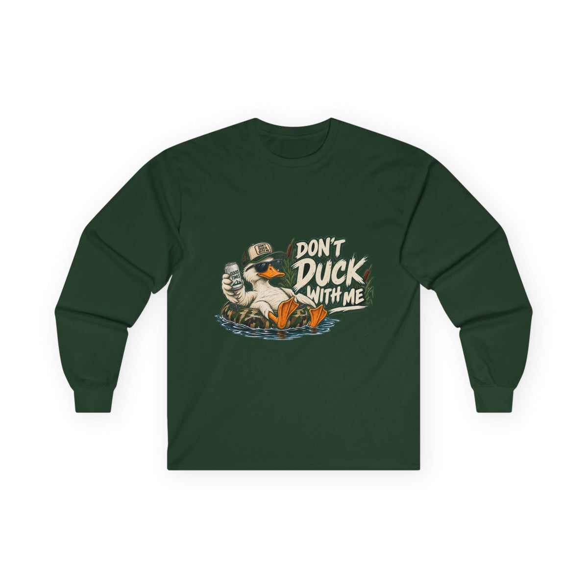 Duck With Me Camo - Unisex Ultra Cotton Long Sleeve Tee