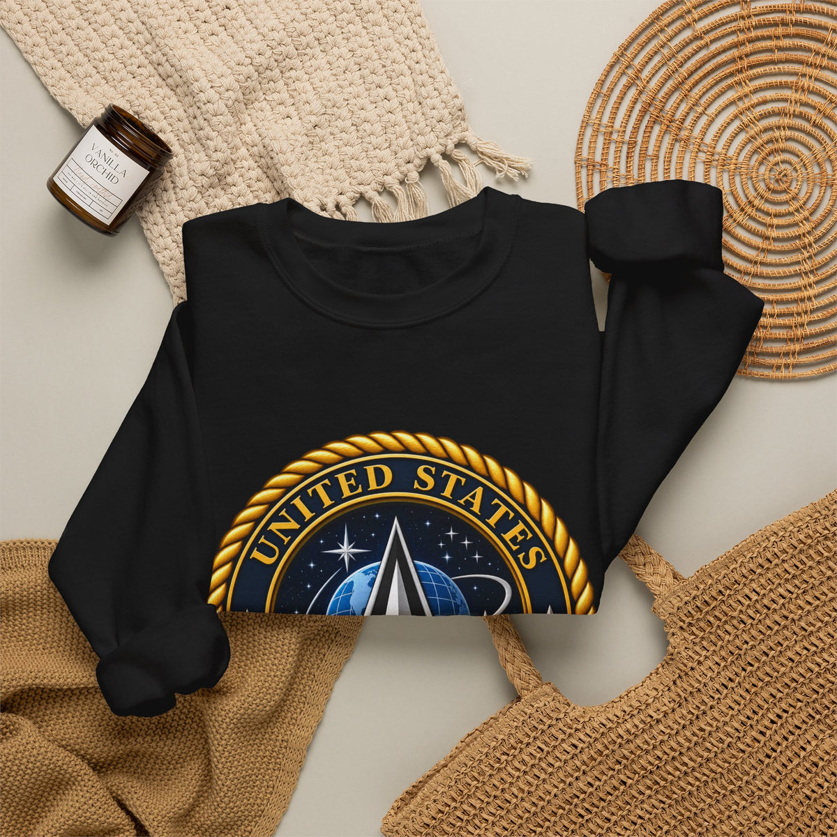 U.S. Space Force Emblem - Crewneck Sweatshirt