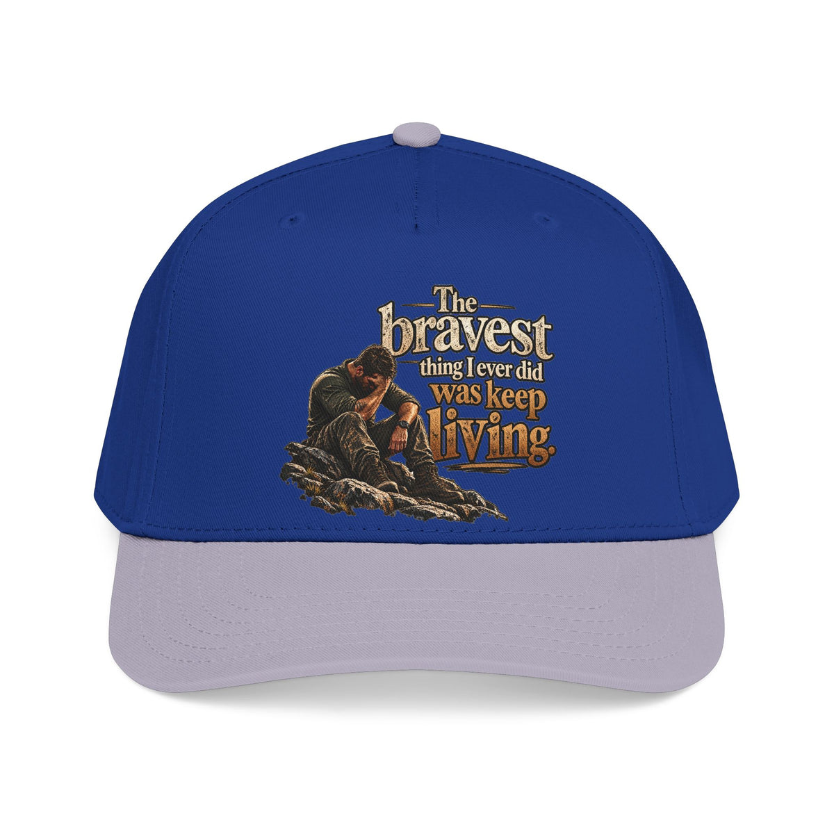 The Bravest Thing I Ever Did Was Keep Living - OTTO Baseball Hat