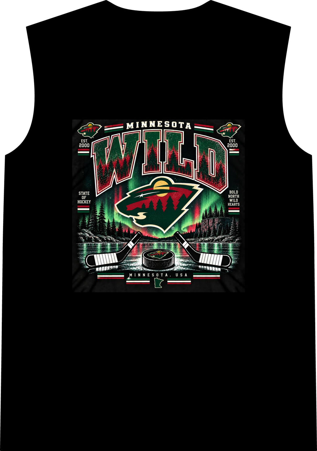 Wild North Hockey Tee - Classic Tank