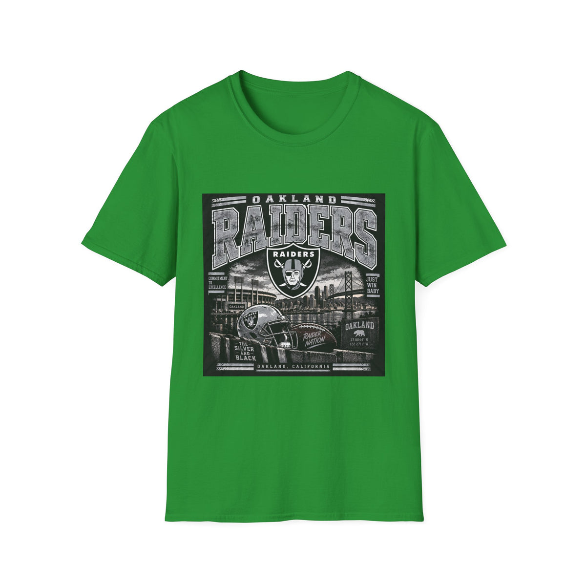 Oakland Raiders Black Heritage - Classic Tee