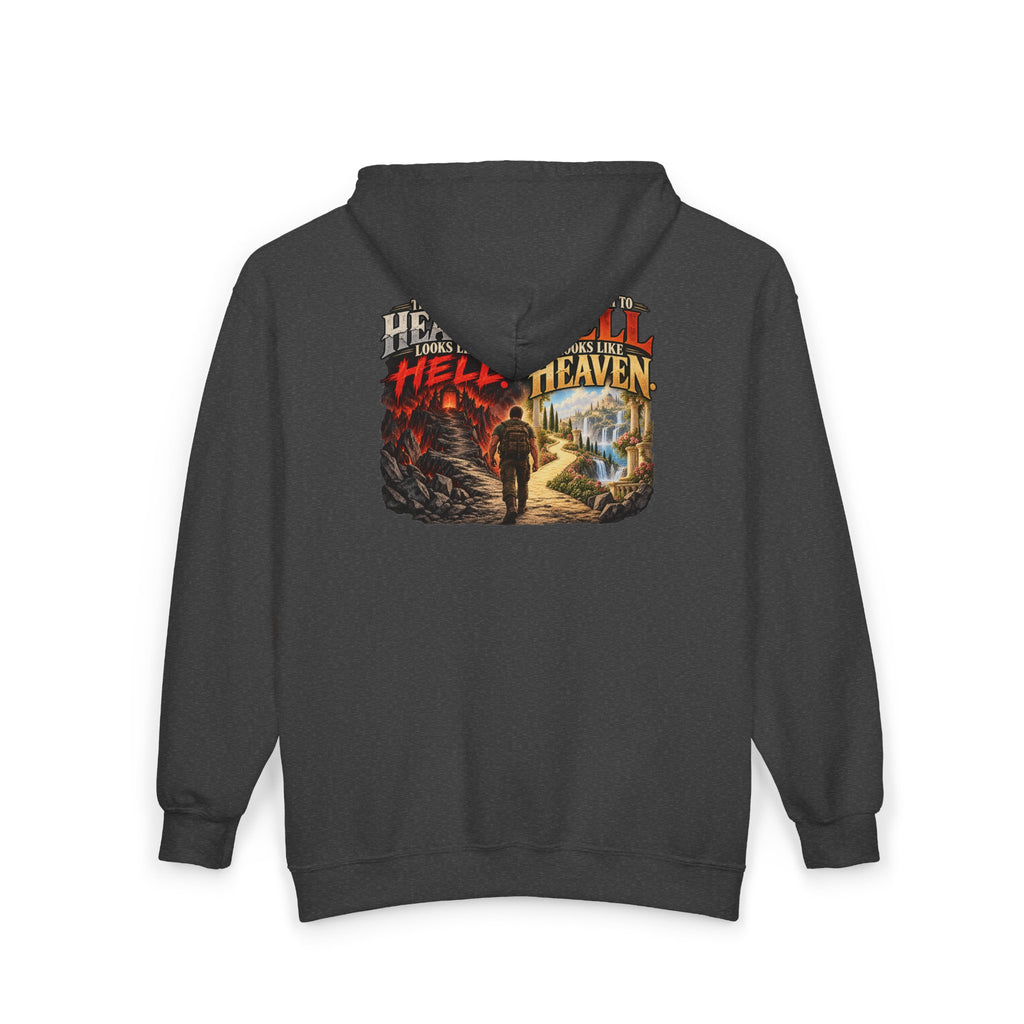 Path To Heaven Path To Hell - Full-Zip Hooded Sweatshirt