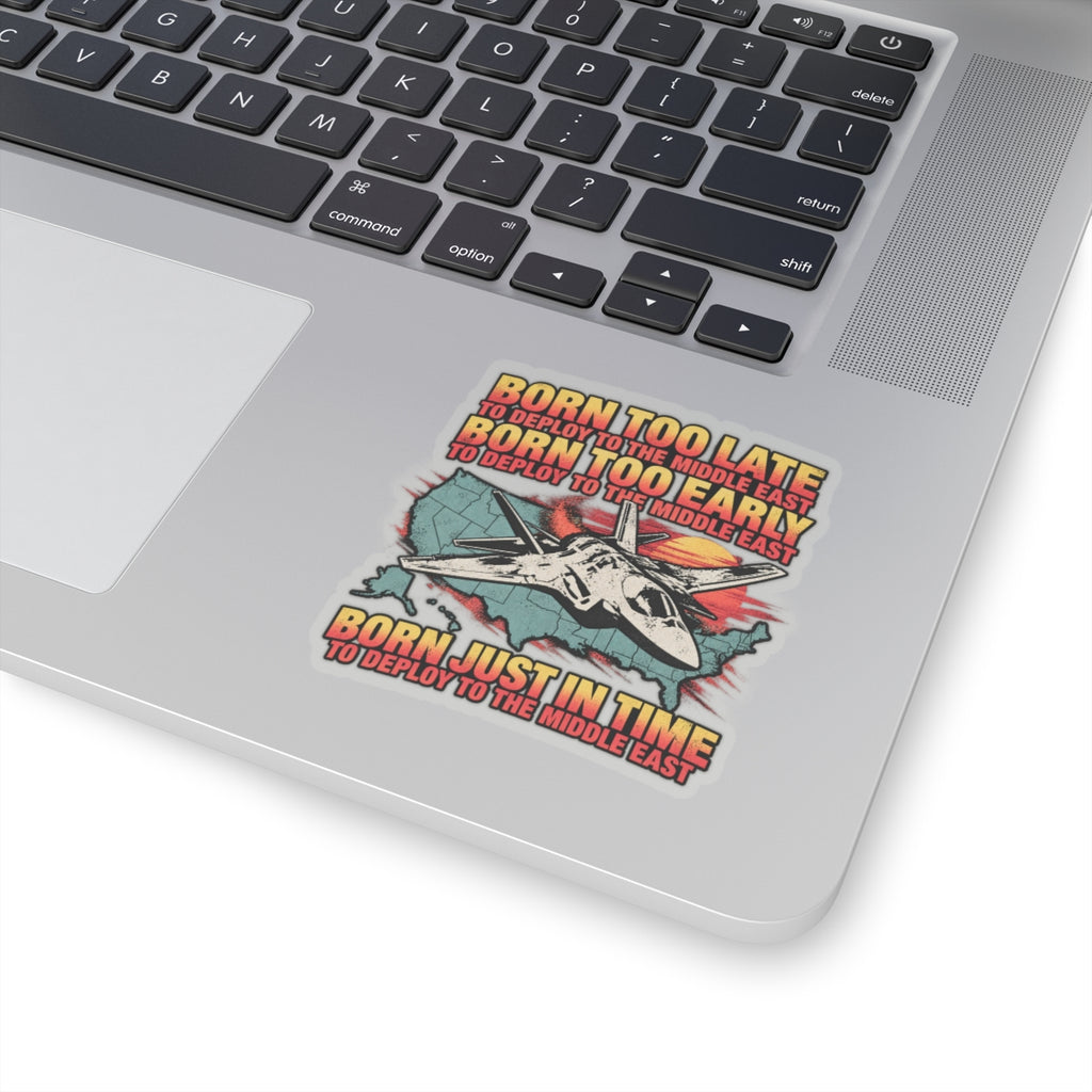 Desert Deployment Tee - Kiss-Cut Sticker