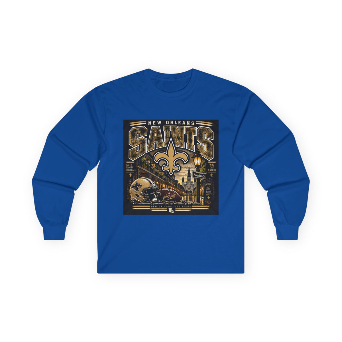Saints Nation Glory Tee - Unisex Ultra Cotton Long Sleeve Tee