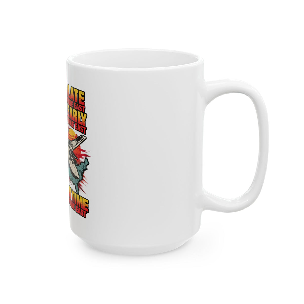 Desert Deployment Tee - Ceramic Mug 11oz and 15oz