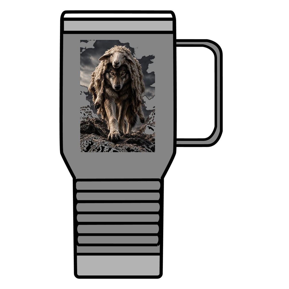 Wolf in Sheep's Clothing - 20oz Insulated Mug