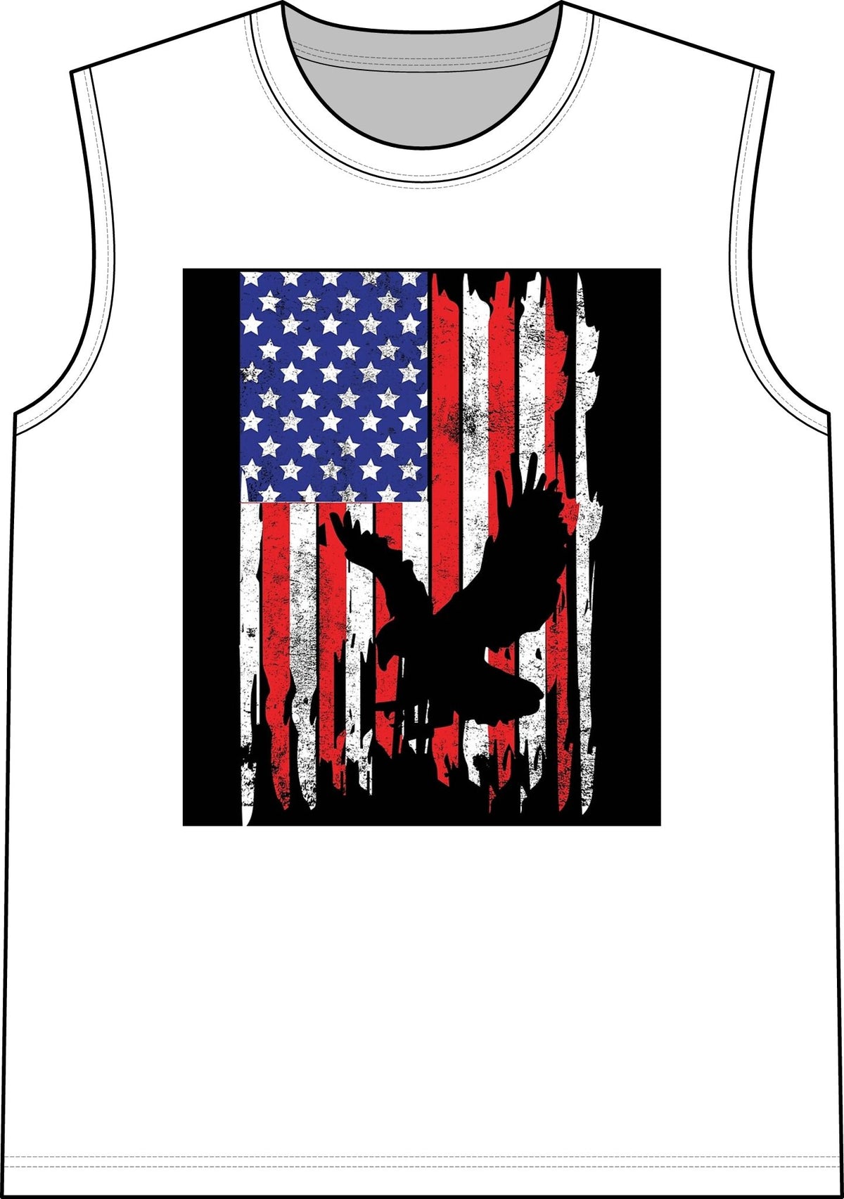 Old Glory Eagle - Classic Tank