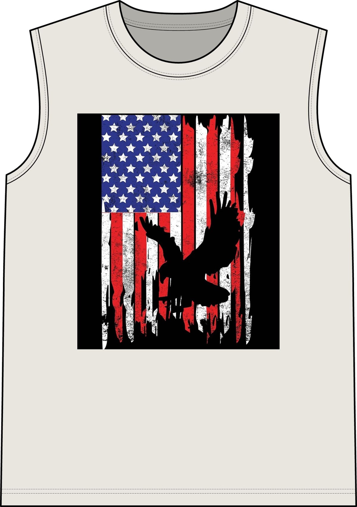 Old Glory Eagle - Classic Tank