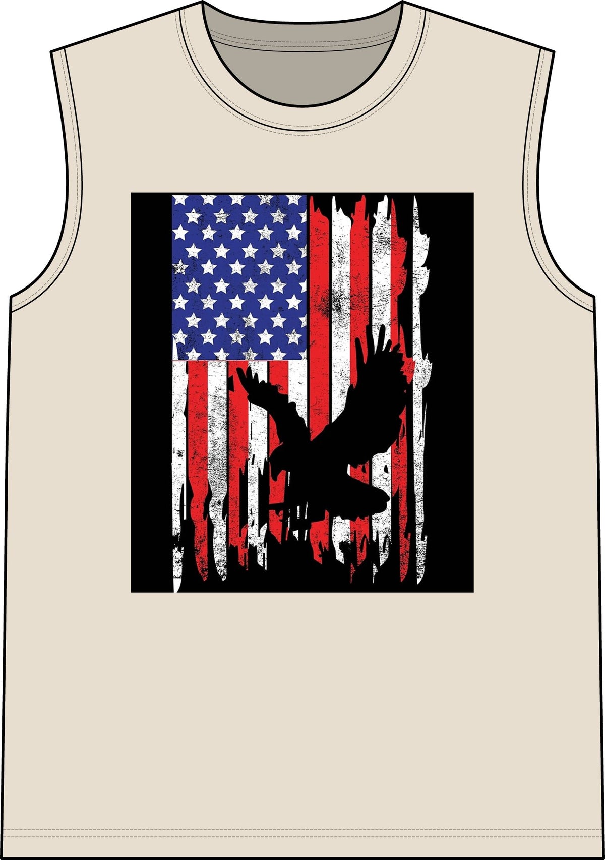 Old Glory Eagle - Classic Tank