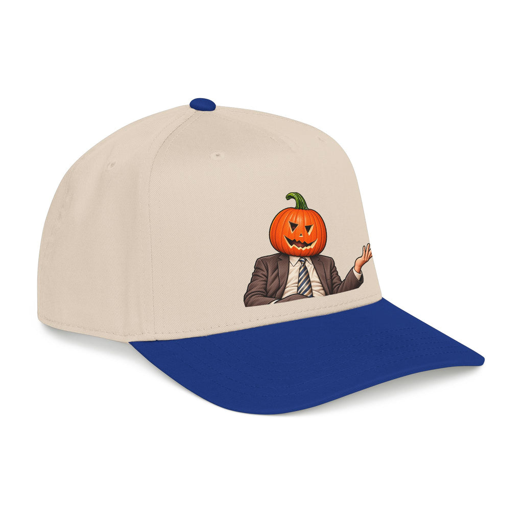 Pumpkin Head Office Cartoon - OTTO Baseball Hat