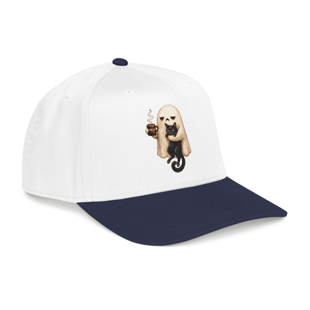 Meh Ghost and Black Cat - OTTO Baseball Hat
