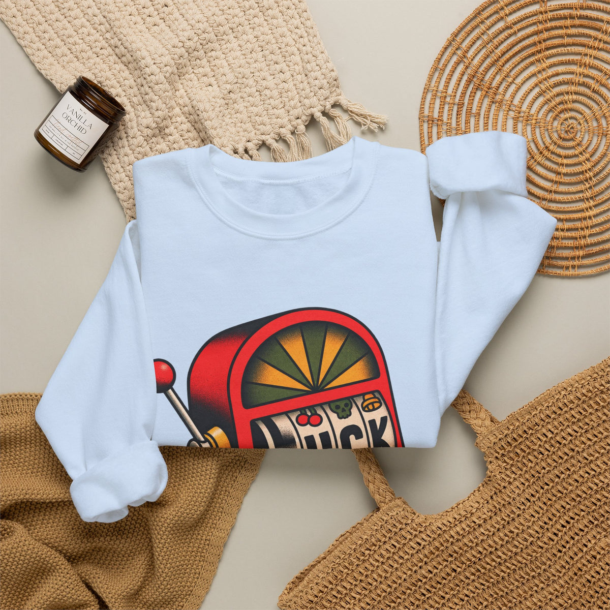 Fuck Slot Machine - Crewneck Sweatshirt