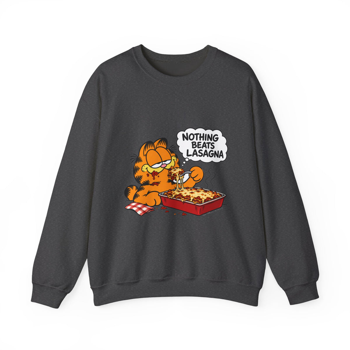 Nothing Beats Lasagna - Crewneck Sweatshirt