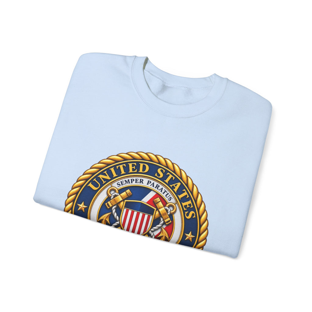 U.S. Coast Guard Emblem - Crewneck Sweatshirt