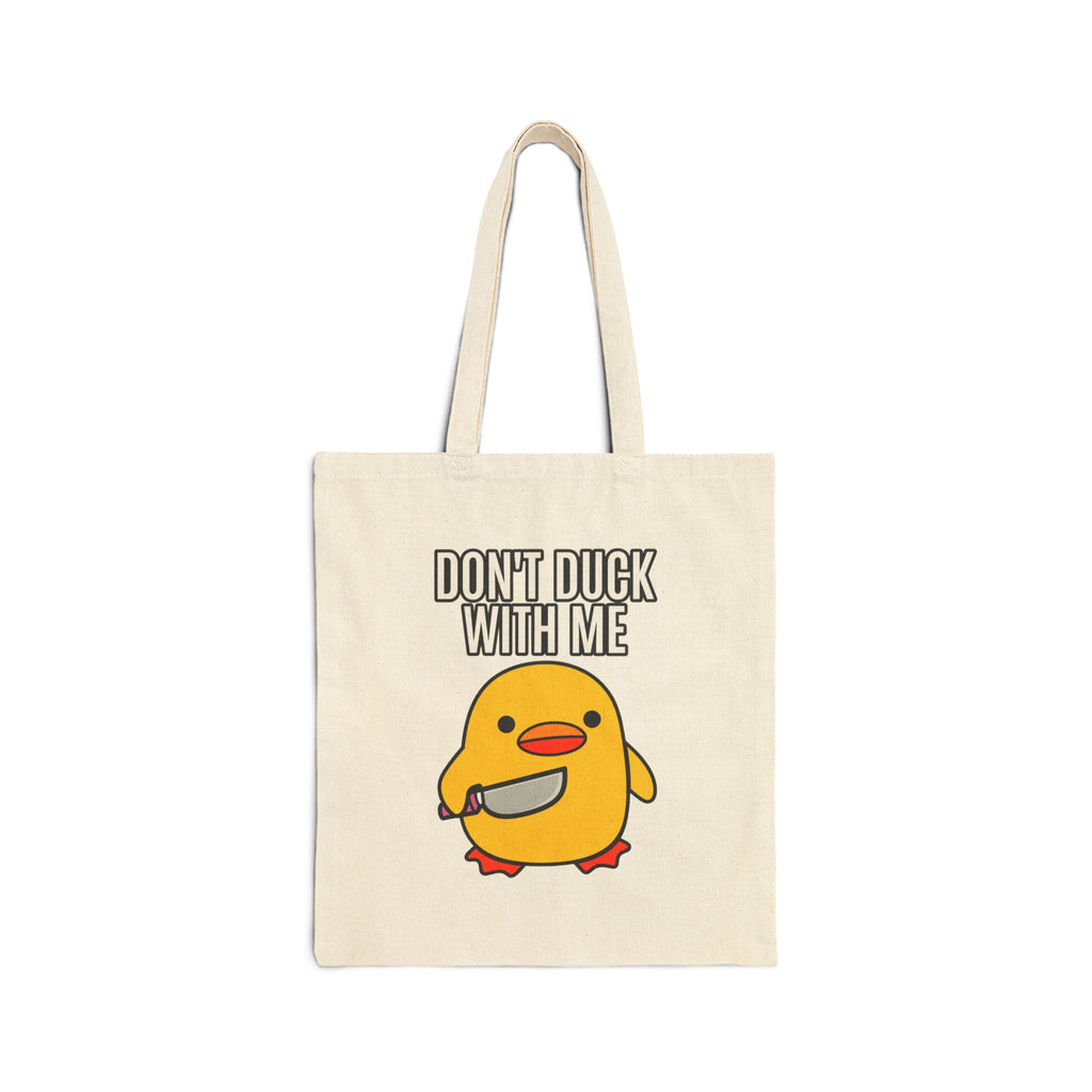 Duck With Me - Canvas Tote
