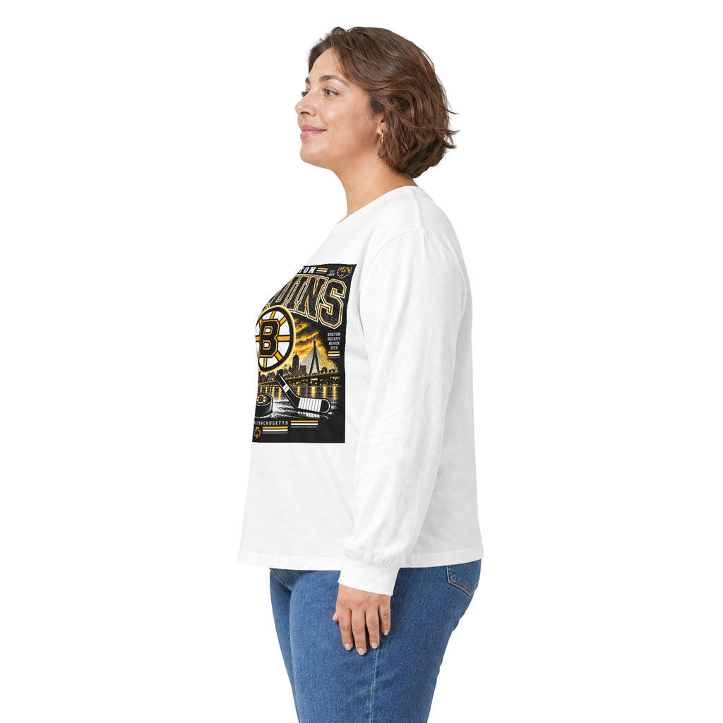 Boston Bruins Heritage - Unisex Ultra Cotton Long Sleeve Tee