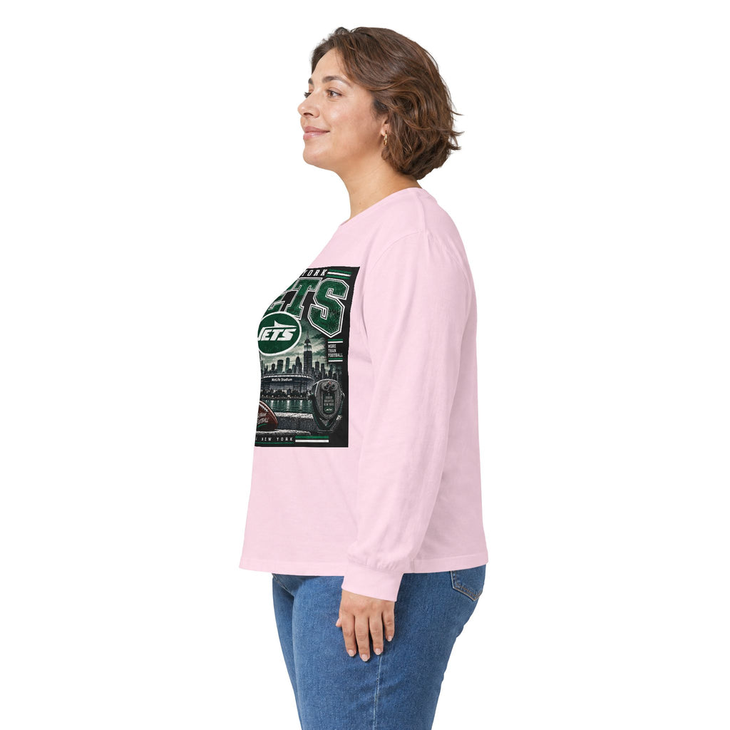 New York Jets Skyline - Unisex Ultra Cotton Long Sleeve Tee
