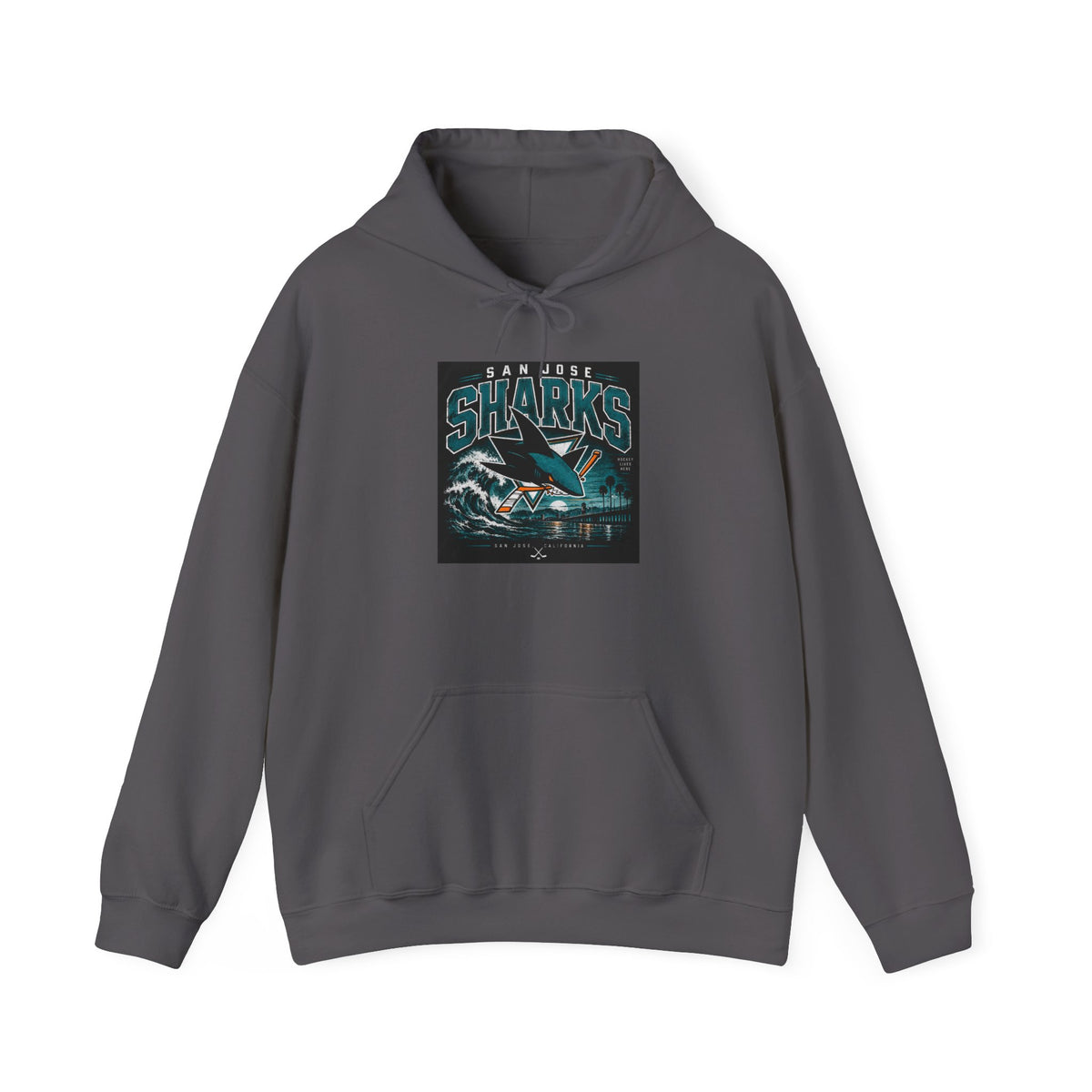 Sharks Wave Hockey Tee - Hoodie